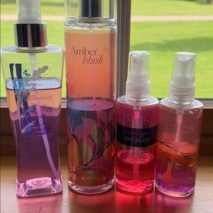 Bundle of bath and body perfumes